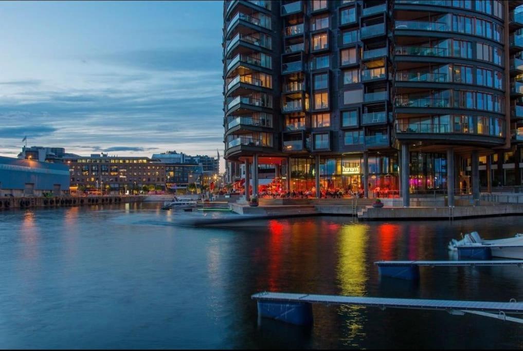 Tjuvholmen - Sjoside Hjem Apartment Oslo Ngoại thất bức ảnh